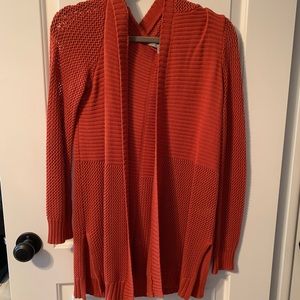 Burnt orange cardigan